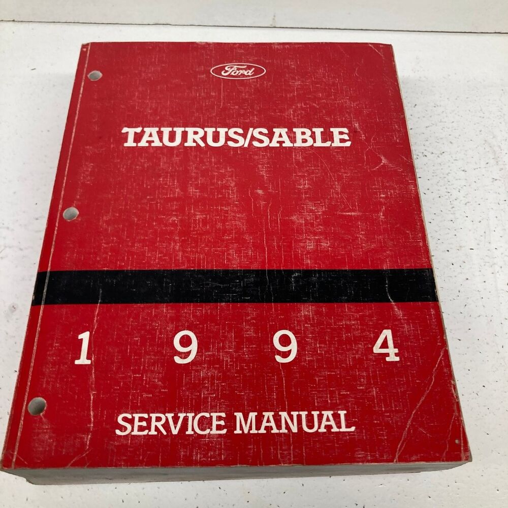 Ford Taurus Sable Service Manual 1994